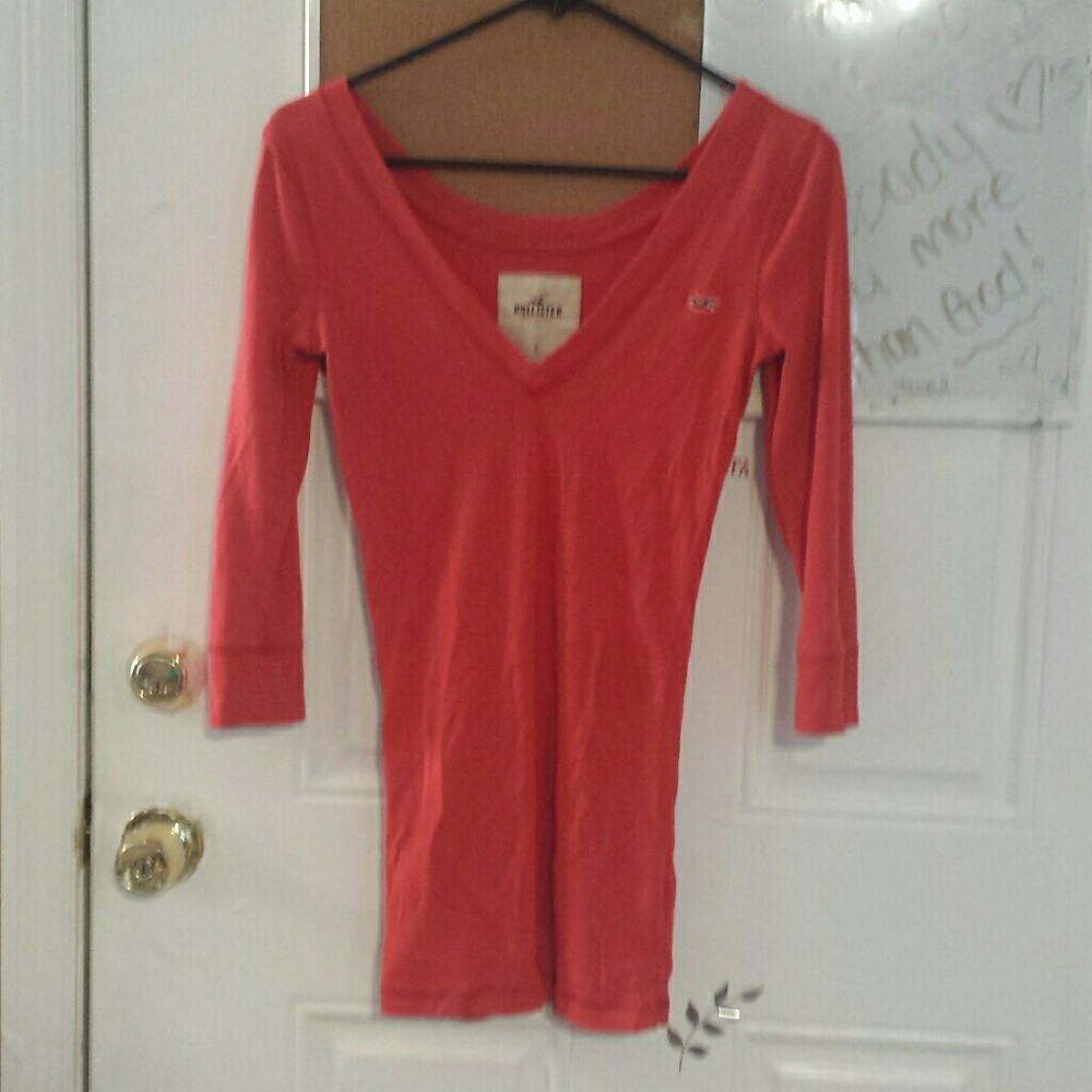 Mid sleeve long tee