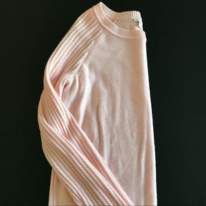 NEVER WORN GAP Cozy Pink Knit Oversized Sweater