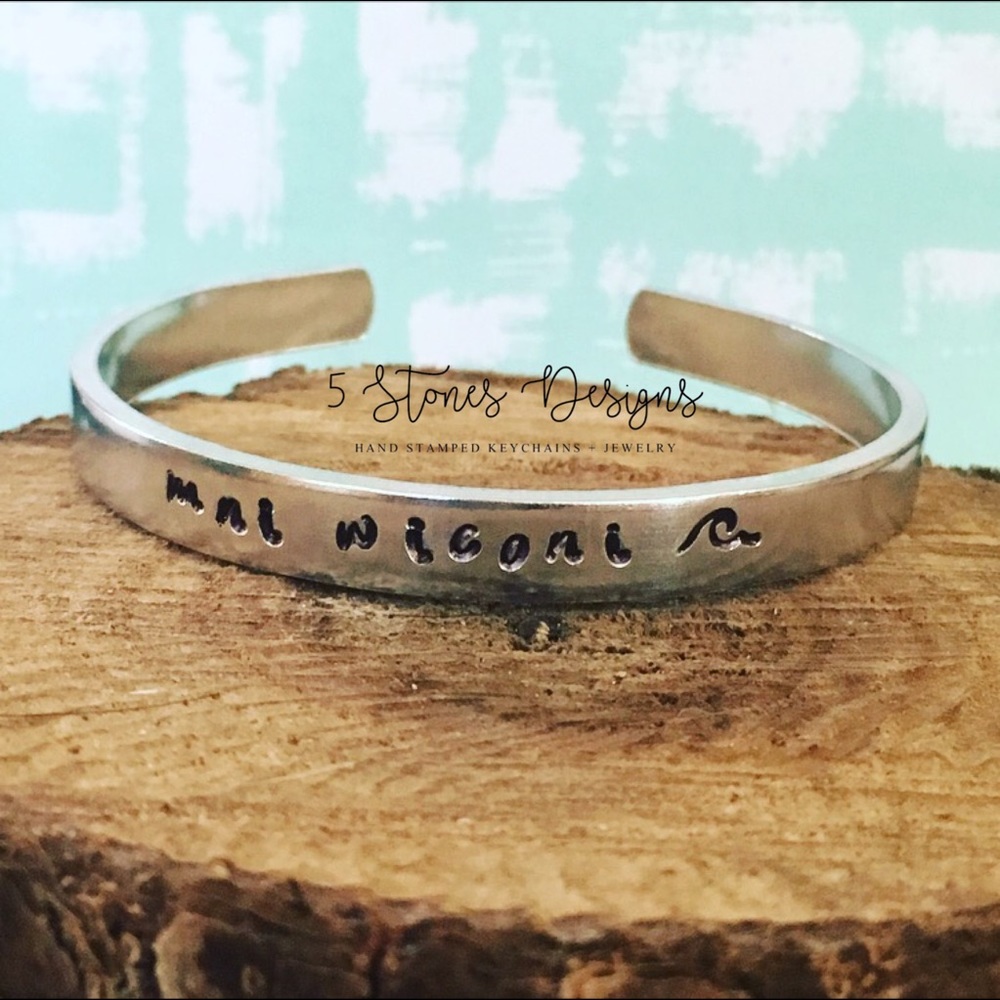 🆕 Mni Wiconi Water is Life Cuff Bracelet