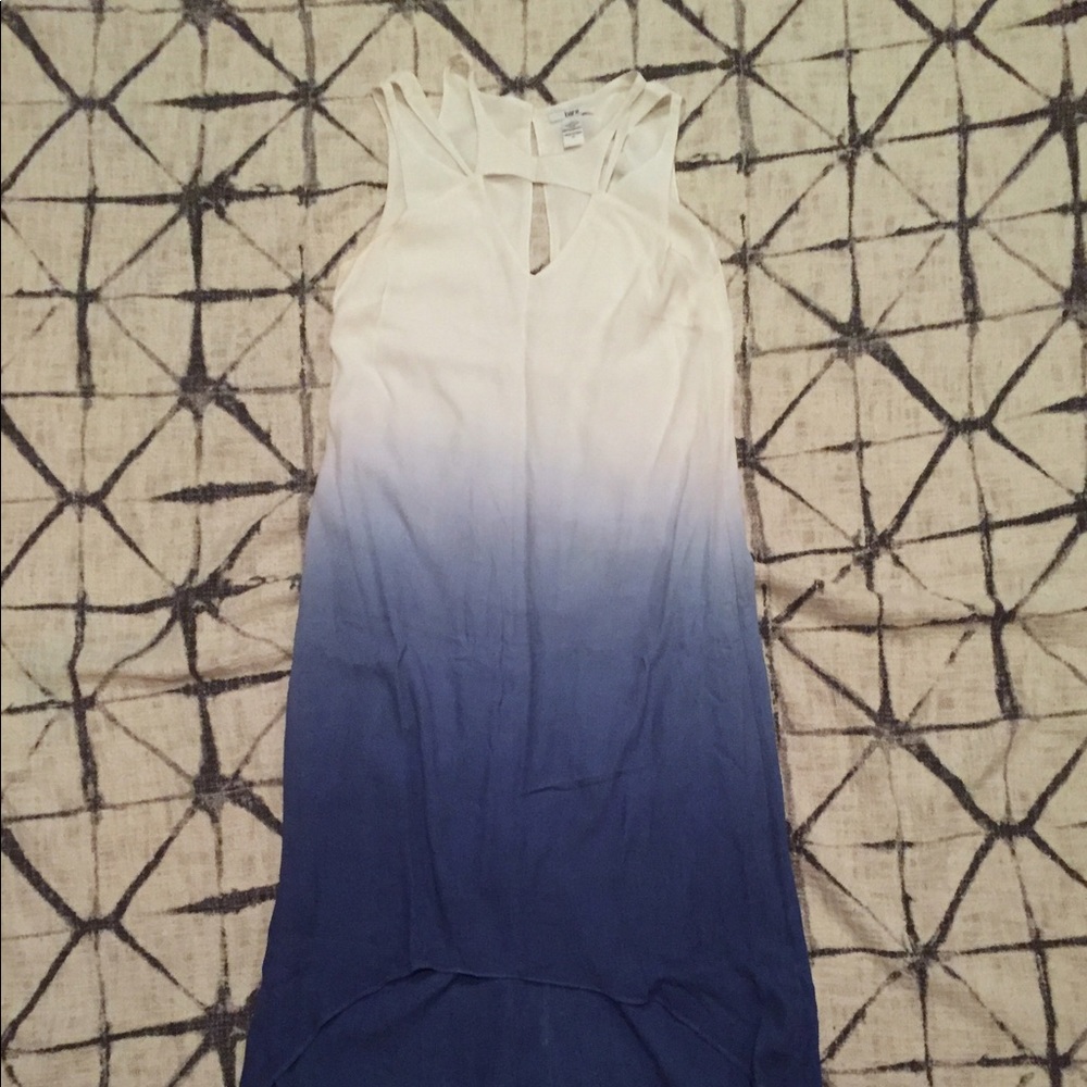 Ombre high-low dress Bar lll