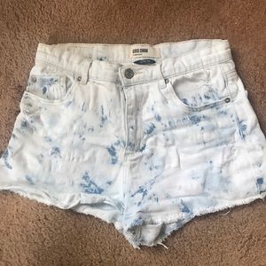 Denim shorts by Garage