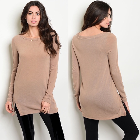 ⚠️LAST SMALL! | MOCHA KNIT SWEATER | - Picture 3 of 5