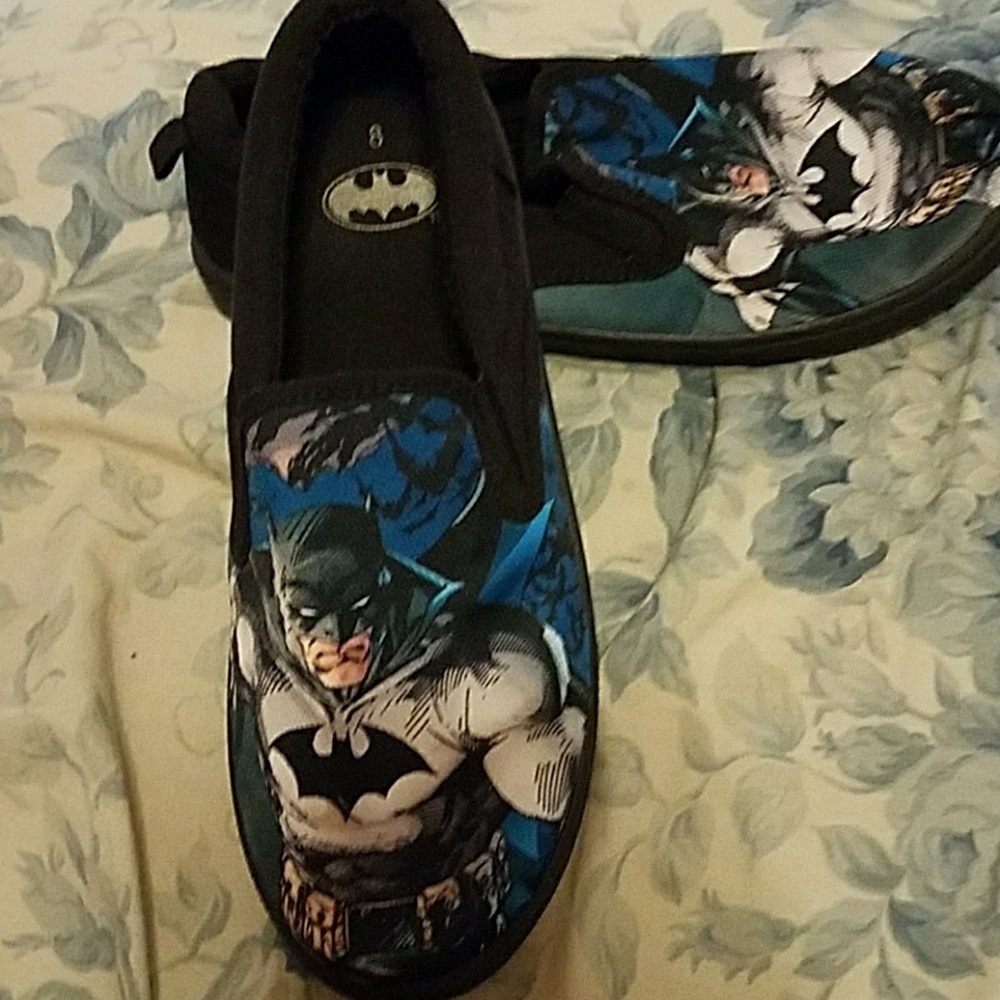 Batman slip on shoes