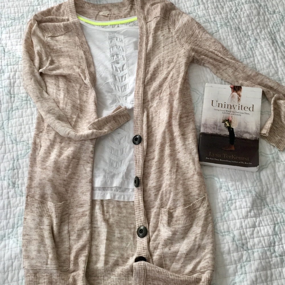 Aerie Long Cardigan