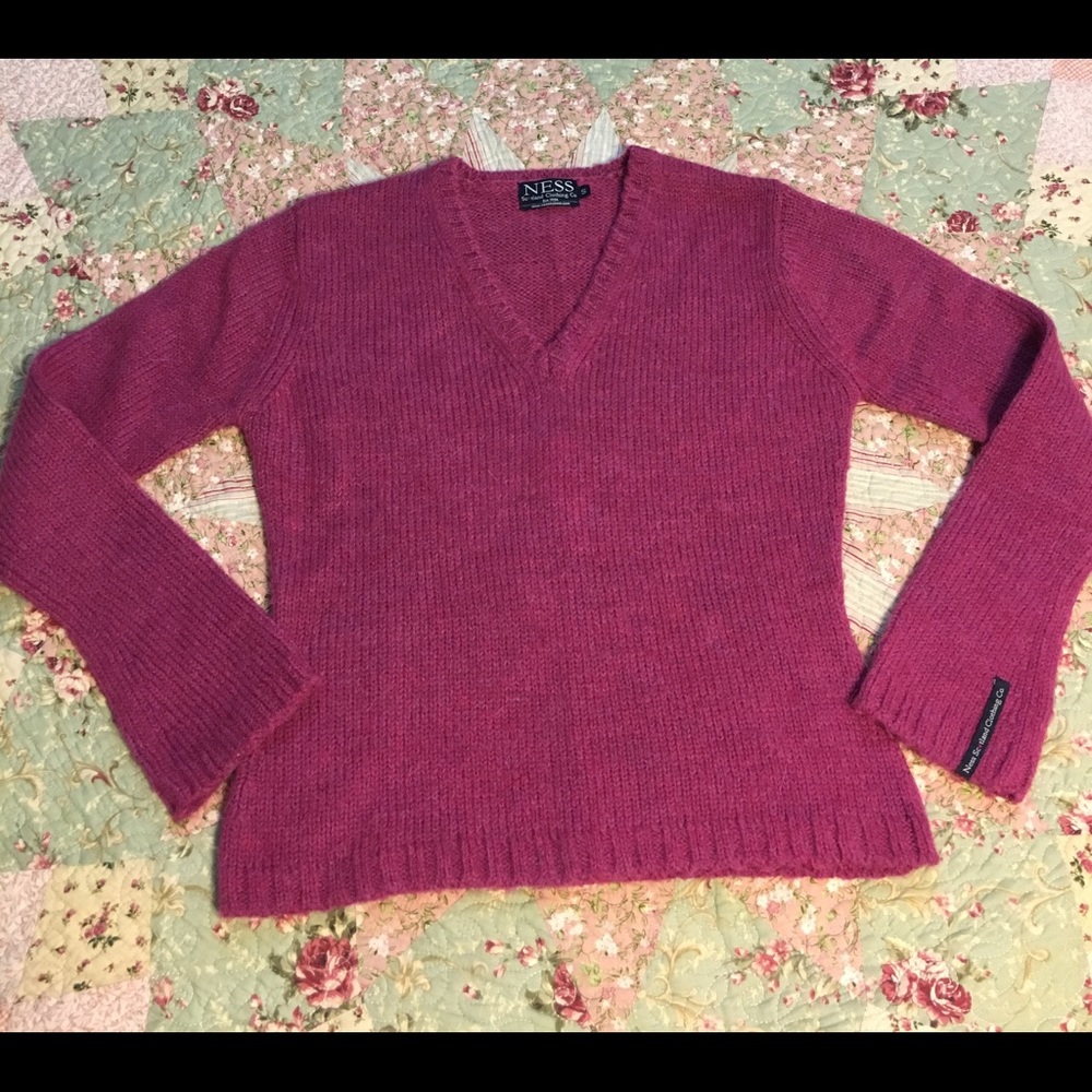 Wool blend sweater.