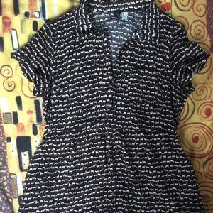 H&M || Animal print tunic