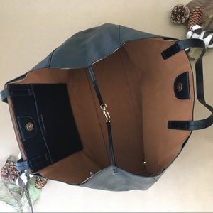 Banana Republic Black Larkin Tote