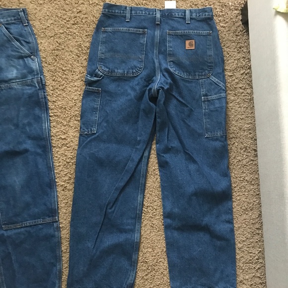 Carhartt double knee deniem pants - Picture 2 of 6