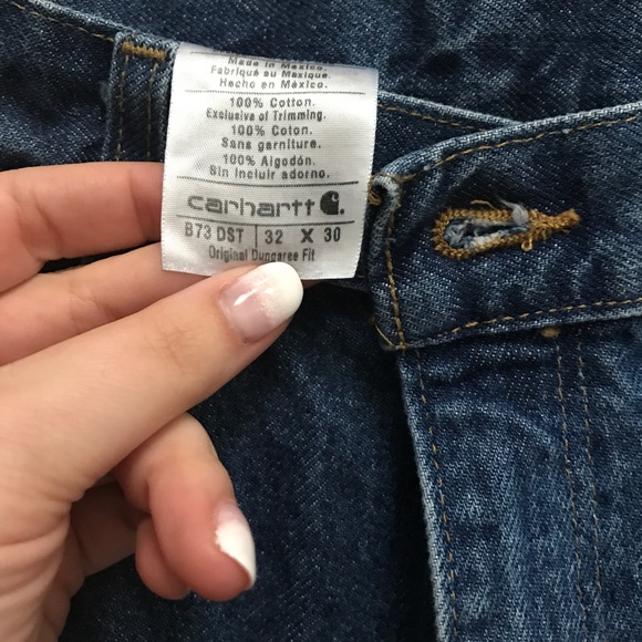 Carhartt double knee deniem pants - Picture 5 of 6