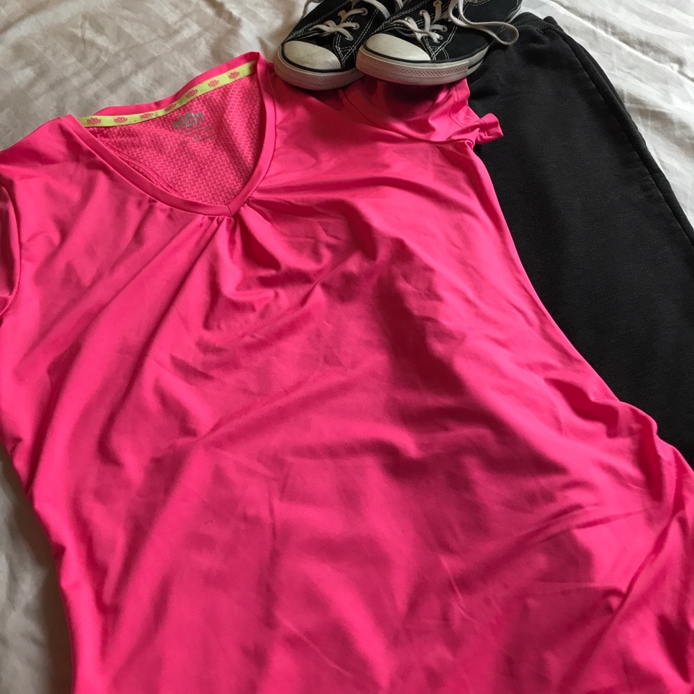 Pink Workout Top