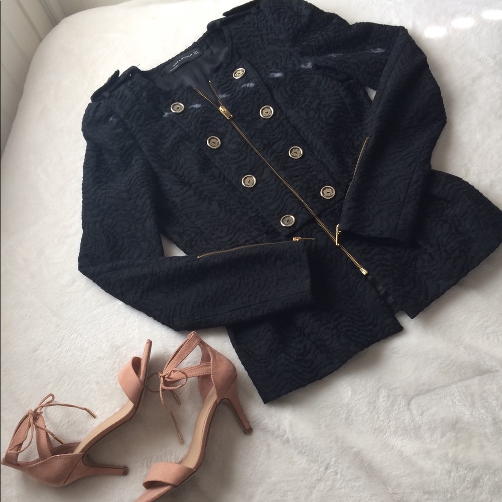 Zara Women Black Coat