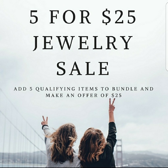 5 for $25 Ear Jacket Cuff Earring - Picture 2 of 4