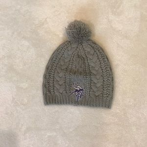 Gray Vikings Stocking Cap!