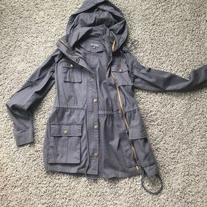Grey anorak jacket size xs