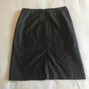 MIDI/pencil Calvin Klein dark gray skirt