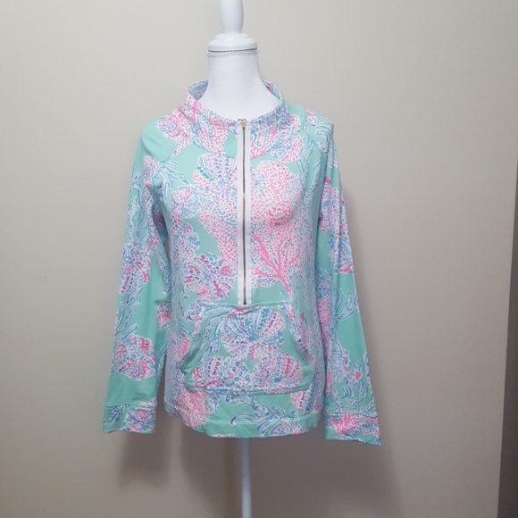 Lilly Pulitzer Tops - Lilly Pulitzer Fansea Skipper Popover