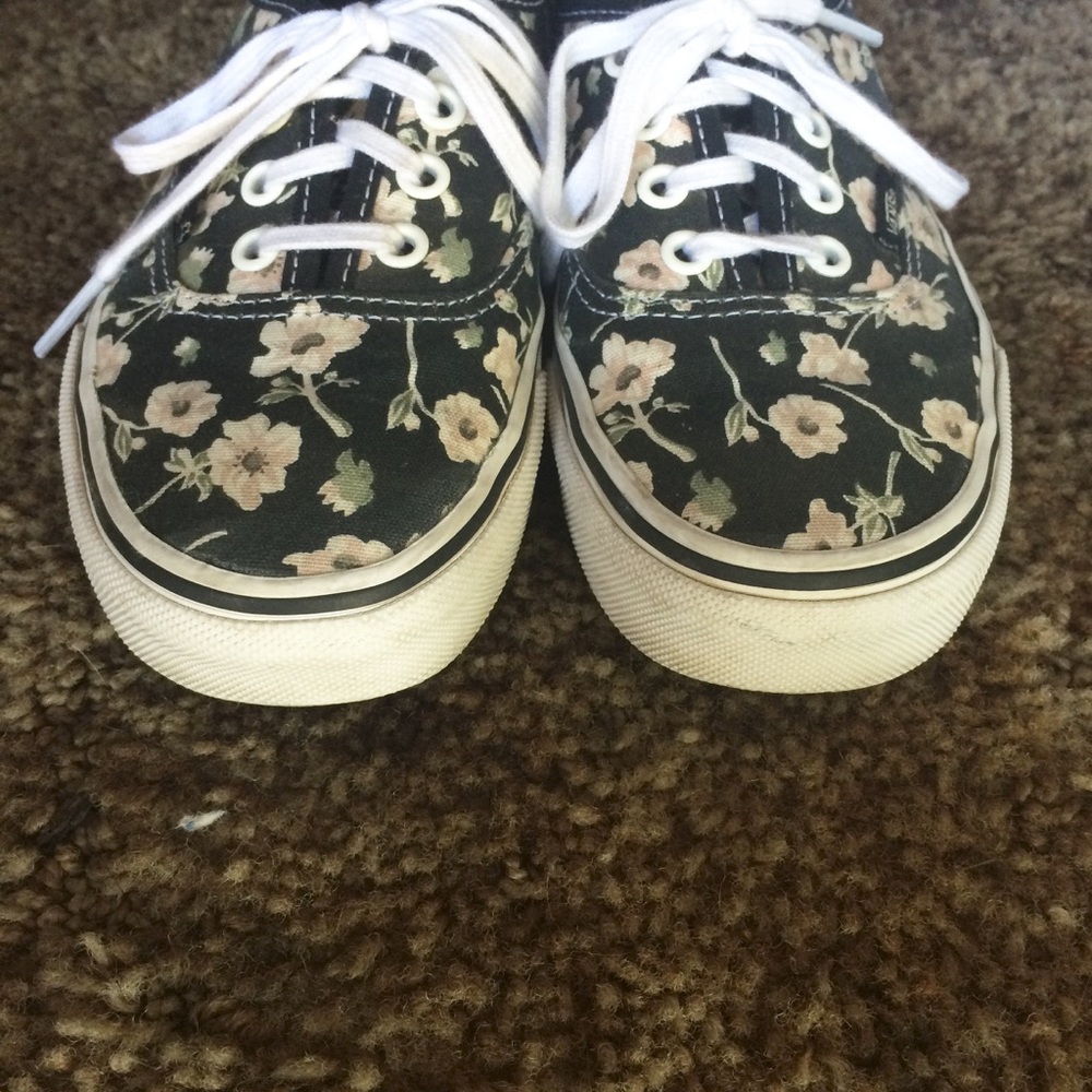Vans Authentic Vintage Floral Sneakers - Picture 7 of 8
