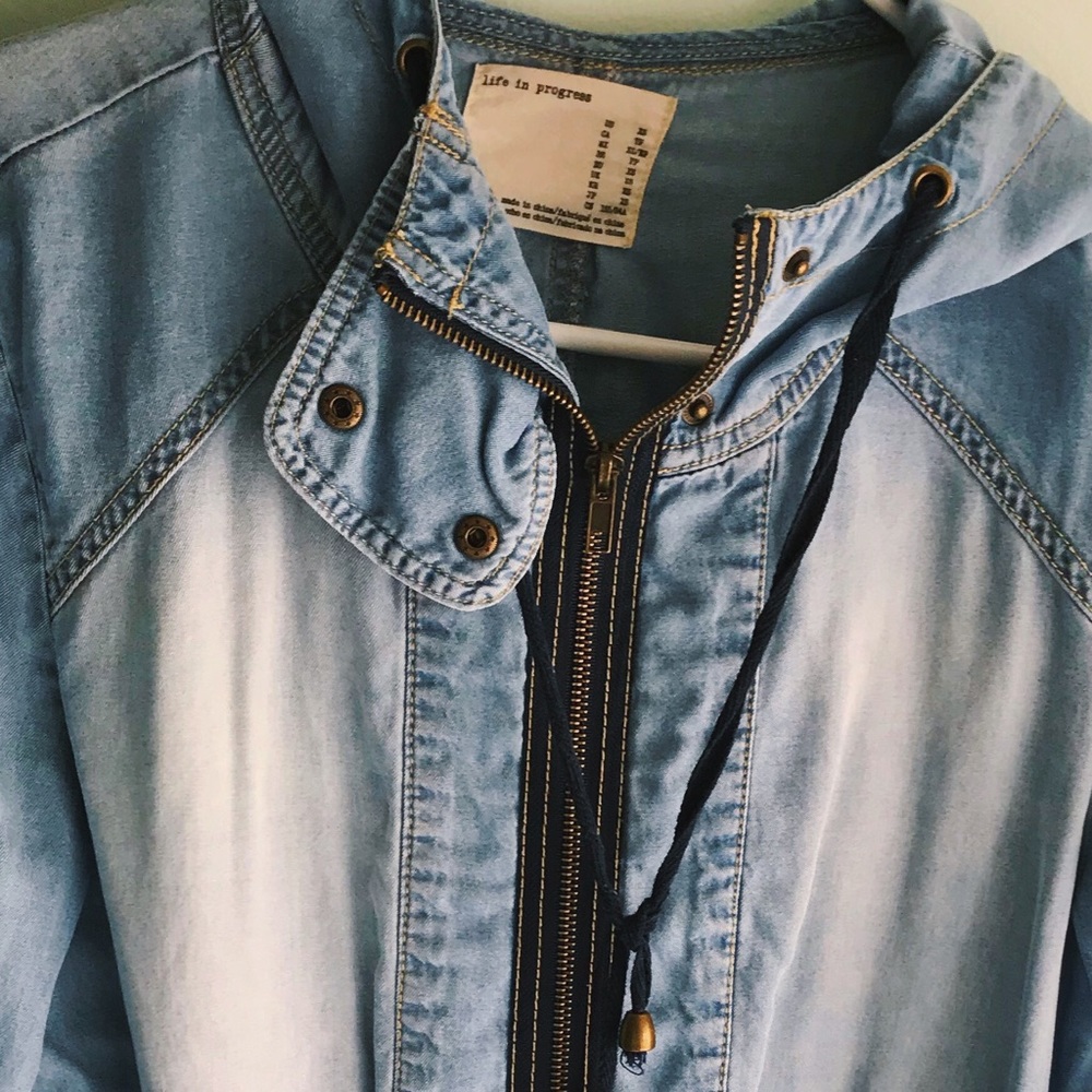 Denim Sweater/Pullover