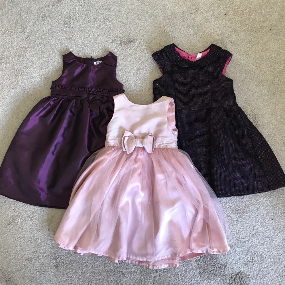 Bundle of festive dresses
