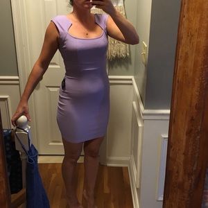 Lilac Bodycon dress