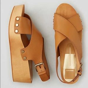 Dolce Vita DV Melina wood wedge sandals