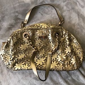 Gold Flower Kate Spade Bag