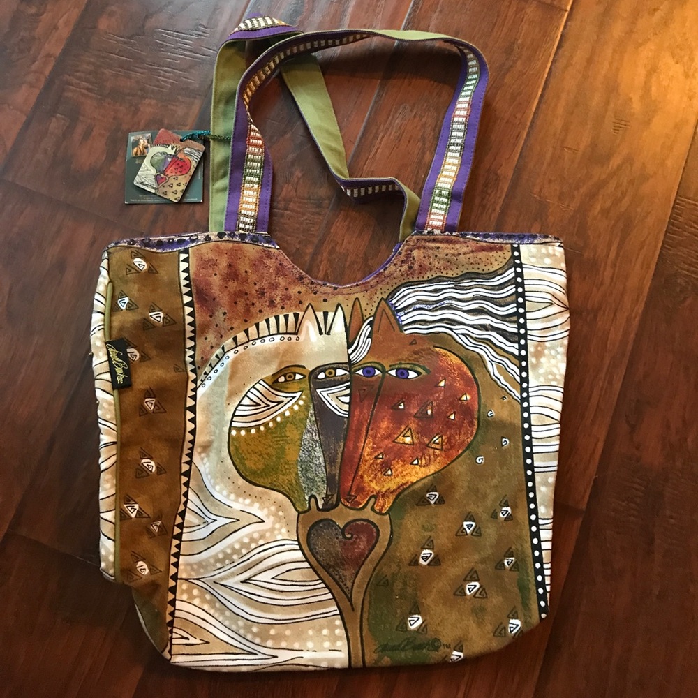Sunnsand/ Laurel Burch Tote bag