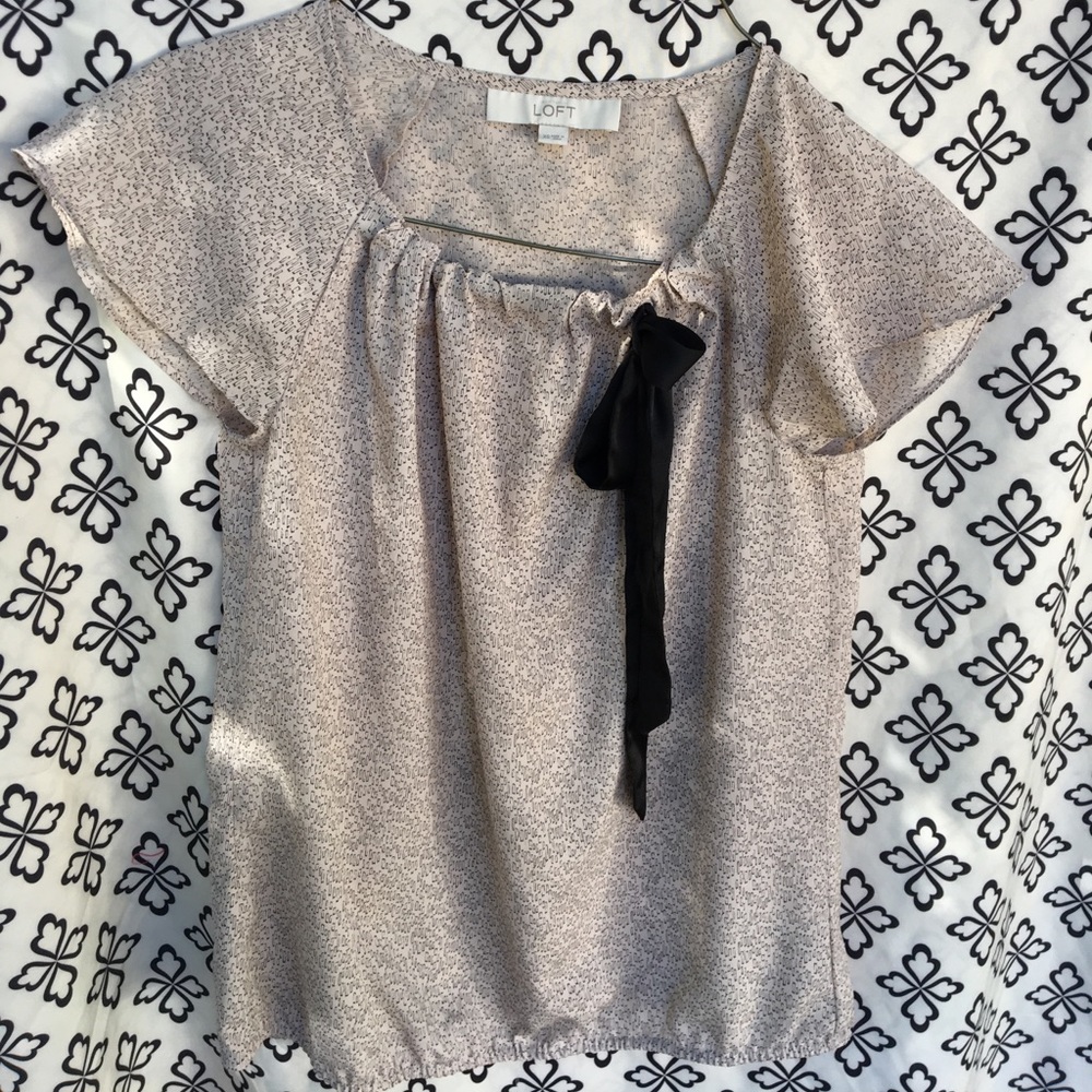 LOFT print blouse