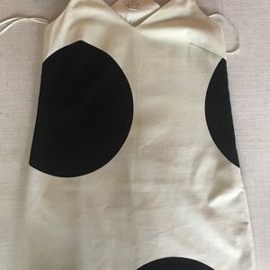 Jcrew factory dotted racerback dress