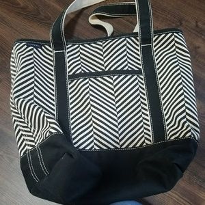 Canvas Chevron design bag