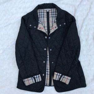Authentic Burberry Brit Black Quilted Jacket