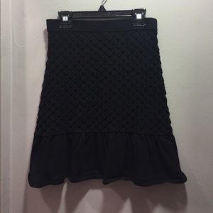 ✨NWT ✨ Parker black knit skirt