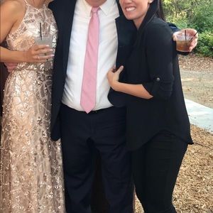 Donna Morgan halter gown