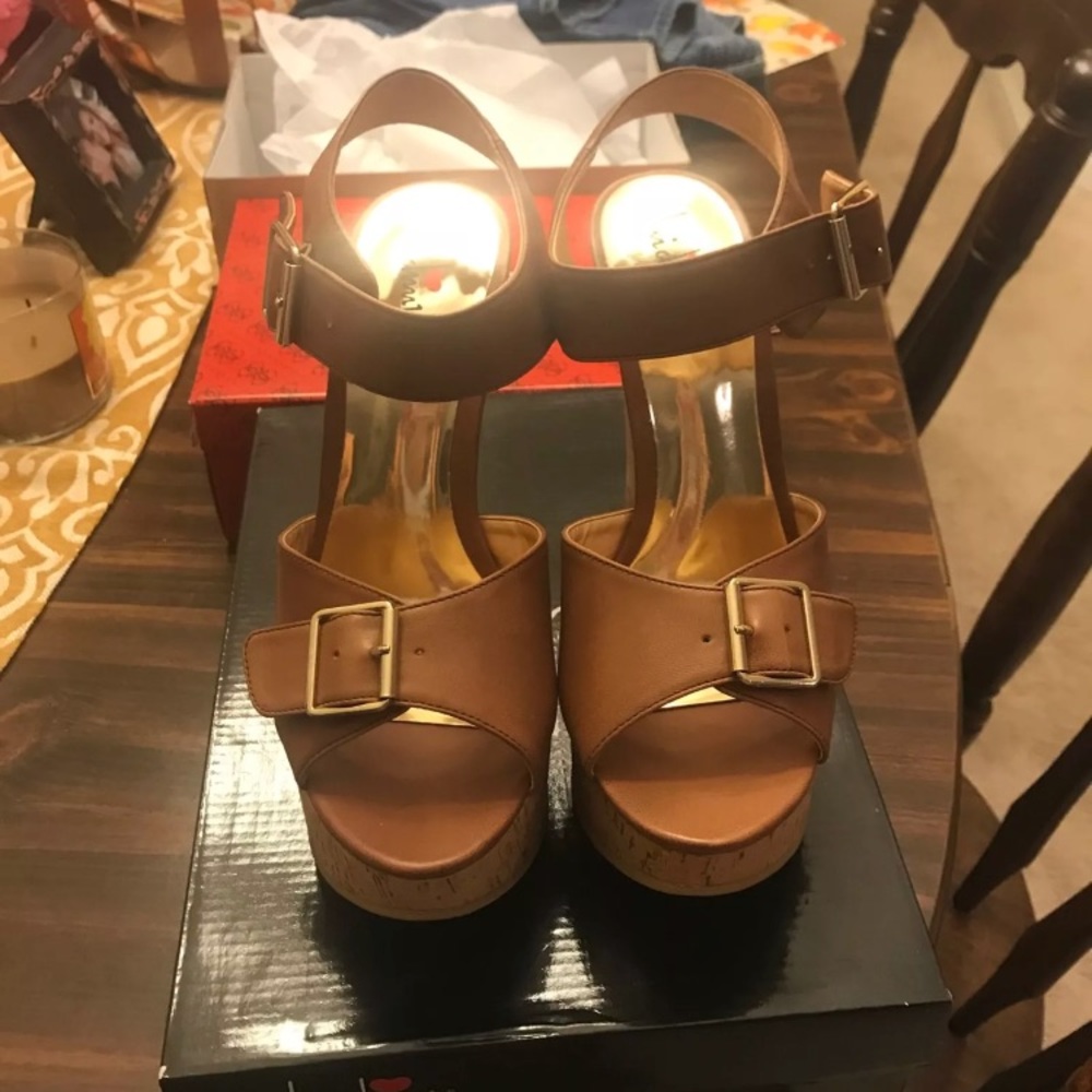 Luichiny Brown Wedges