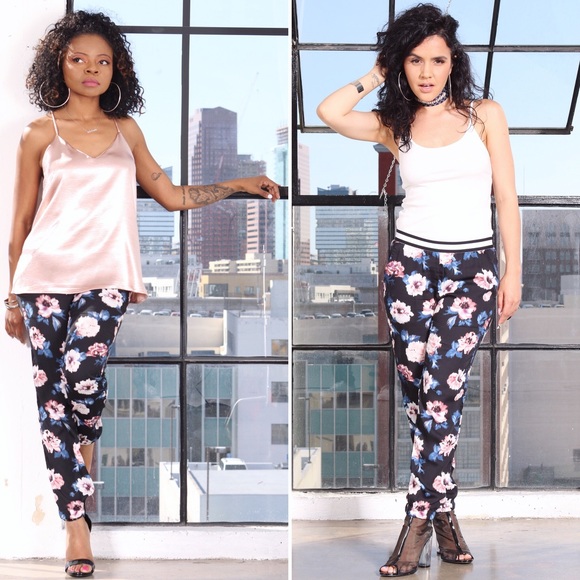 Floral Joggers - Picture 2 of 7