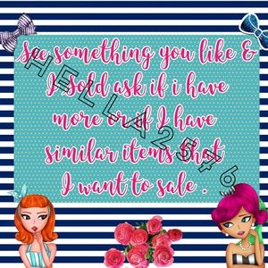 See something you like & I sold ask