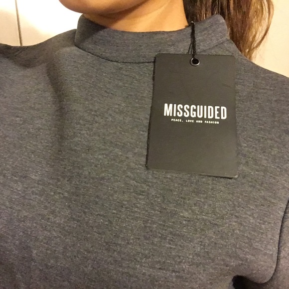 Missguided Tops - scuba crop top