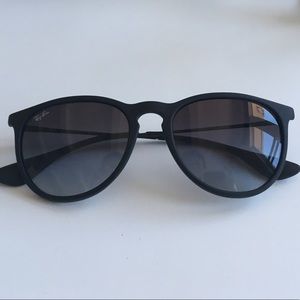 Rayban Erika Blackout Sunglasses