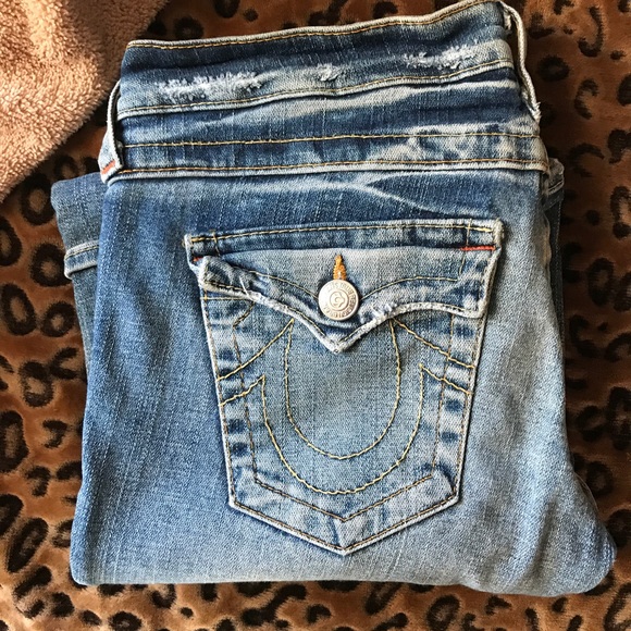 Light True Religion Jeans size 29 - Picture 1 of 5