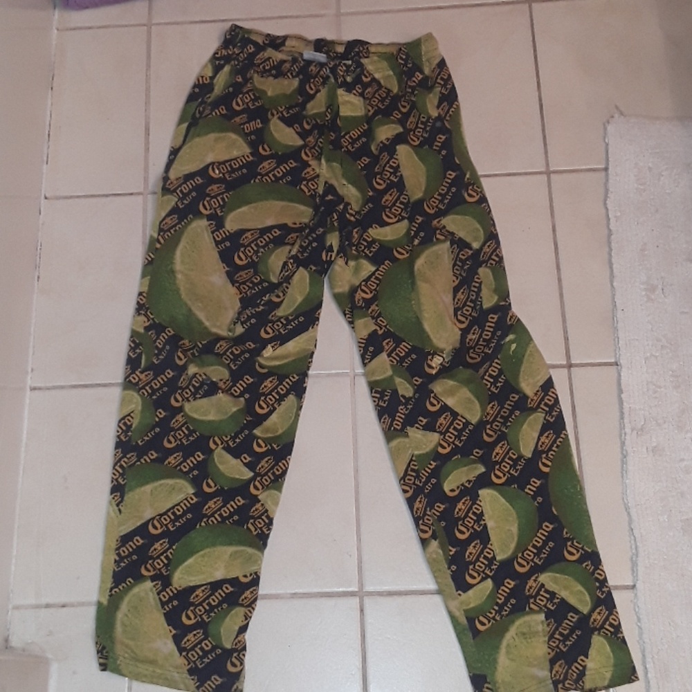 Mens small Corona pajama pants