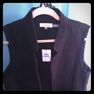 Suit style Vest long
