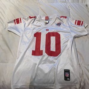 Eli manning New York giants jersey #10