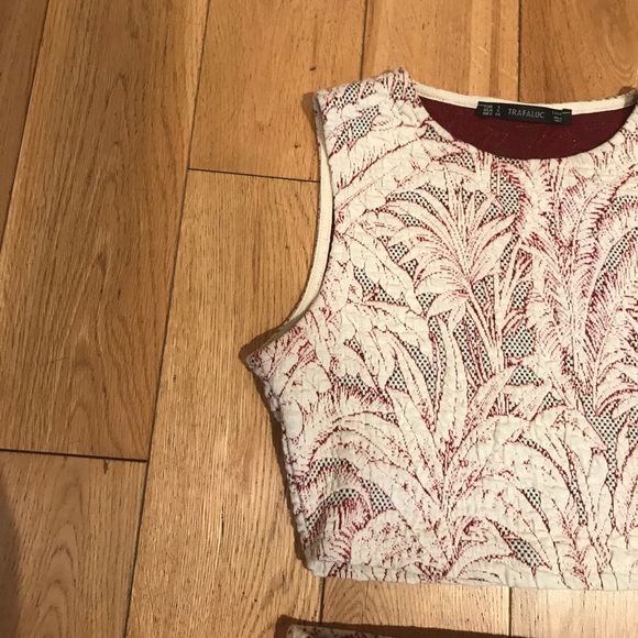 Zara 2 piece crop top and skirt - Picture 5 of 7