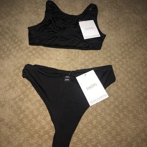 NWT Naked Wardrobe High Waisted Bikini