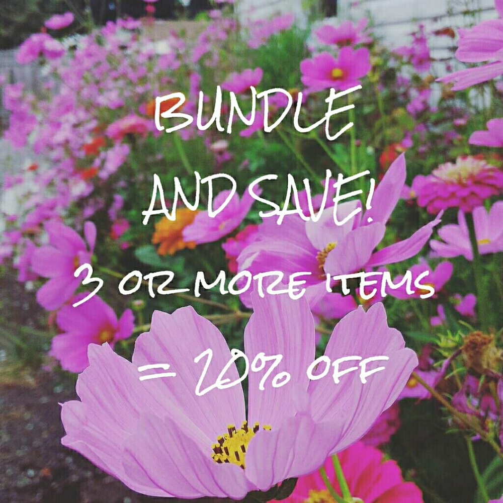 Bundle and save 20 %