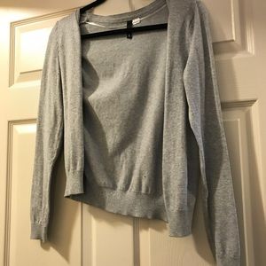 H&m grey cardigan