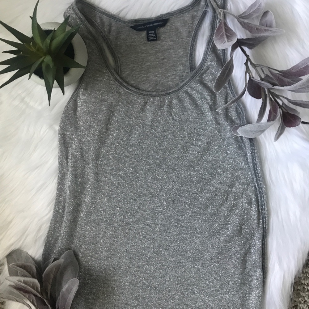 Glittery Racerback tank
