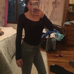 Navy blue H&M Long sleeve