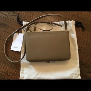 Authentic Celine Large Trio Bag - tags & receipt