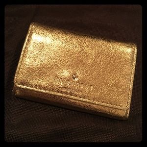 Kate Spade Darla ID Holder Wallet Gold